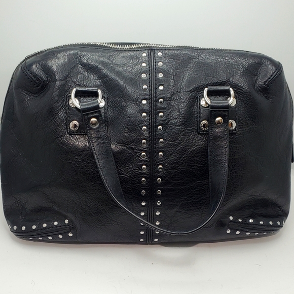 Michael Kors with Silver studs Handbags - Michael Kors black purse with silver studs